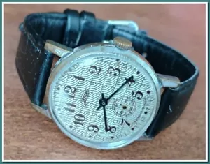 Vintage Soviet Zim Watch - 1980s USSR, Caliber 2603, New Leather Strap №3425 - Picture 1 of 10