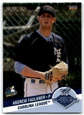 2014 CHOICE CALIFORNIA LEAGUE ANDREW FAULKNER MYRTLE BEACH PELICANS #14