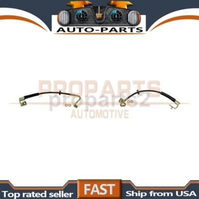 Kit delantero manguera de freno hidráulico primera parada para Mercury Marauder 2004 2 piezas Foto 1 de 4