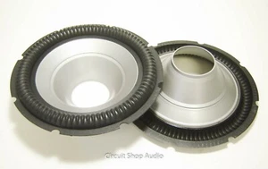 Pair 10" Poly Subwoofer Cones - Speaker Parts -- PL101 - Picture 1 of 2