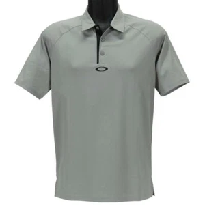 Oakley Elemental 2.0 Polo Mens Size S Small Stone Gray Golf Casual Grey Tee - Picture 1 of 5