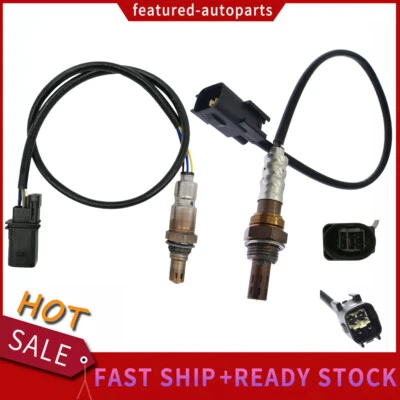 Juego de 2 Sensores de Oxígeno Arriba+Abajo Para 2013 2014 Hyundai Genesis Coupe 2.0L L4 Turbo Foto 1 de 4