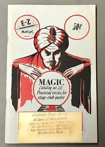 [Stage Magic] Catálogo E-Z Magic, No. Lámpara de Aladino 22/San Francisco c. 1960s - Imagen 1 de 8
