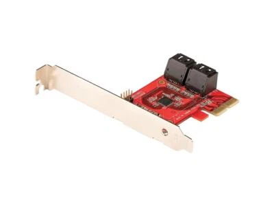 StarTech 4 Port PCI Express to SATA Converter Expansion Card 4P6G-PCIE-SATA-CARD - Image 1 of 2