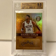 2011-12 Paul George Auto Panini Gold Standard SSP /149 BGS 9.5 / 10 Rare POP 1