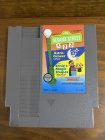Sesame Street 123 NES Nintendo Entertainment System, Game Cartridge Only 1985 