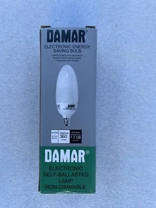 Demar 24122A Electronic Energy Saving Bulb E12 Base - Picture 1 of 4