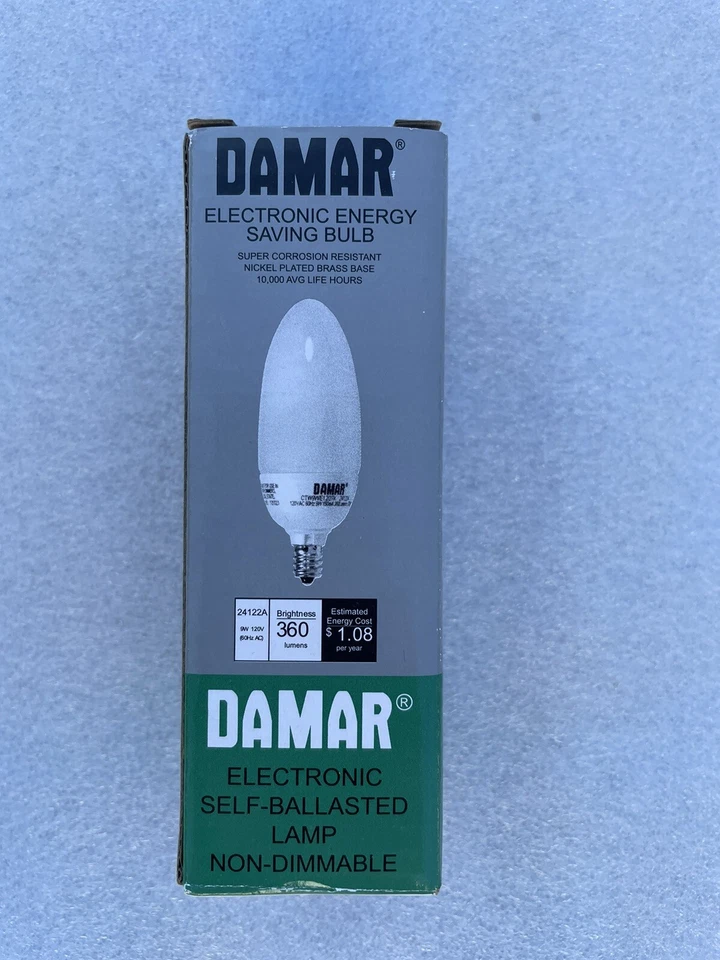Demar 24122A Electronic Energy Saving Bulb E12 Base - Image 1 of 4