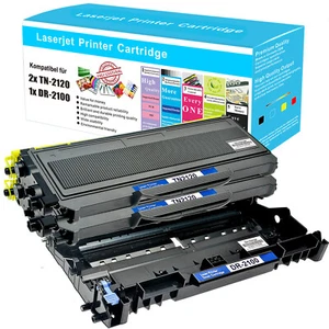 XXL Toner / Trommel für Brother TN-2120 DR-2100 DCP-7030 HL-2140 2170W MFC-7320 - Bild 1 von 16