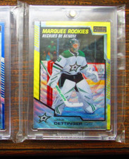 2020-21 O-Pee-Chee Platinum JAKE OETTINGER Marquee Rookie Neon Yellow Surge #175