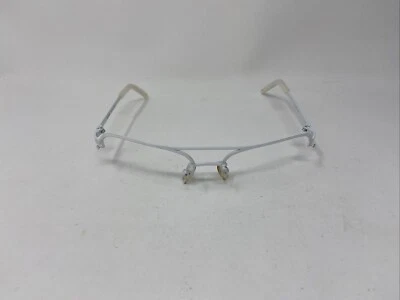 MICHAEL KORS M2001s 105 WHITE 63-14-125 HALF RIMLESS EYEGLASSES IK24 - Image 1 of 4