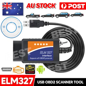 For Ford Forscan ELM327 USB Modified OBD2 Scanner MS-CAN HS-CAN Code Reader - Picture 1 of 12
