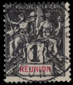 REUNION 34 - Navigation and Commerce "1892 Black" (pa81835) - Picture 1 of 1