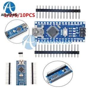 1/2/5/10PCS 5V 16MHz Nano V3.0 AU Mini USB CH340G Driver For Arduino - Picture 1 of 35