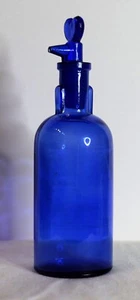 Tropfenzähler, Drip Drop, Kobaltblau, 100 ml, sehr selten, RAR, engl. Modell - Bild 1 von 13