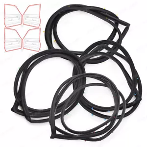 Juego de 4 puertas sello goma resistente al clima para Suzuki Vitara 4 puertas 1991-1998 - Imagen 1 de 12