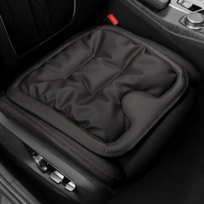 Car Front Seat Anti-fouling Leather Cushion Pad Mat Protector Cover Accessories - Image 1 of 4