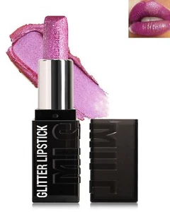 Diamond Glitter Matte Lipstick, Long Lasting Waterproof Rose Pink Metallic - Picture 1 of 7