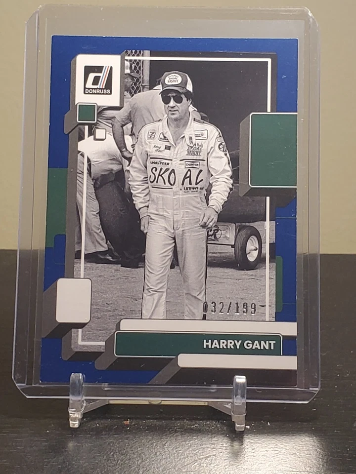 2023 Donruss Racing - HARRY GANT - Blue /199 - SP #115 - Image 1 of 2