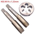 High Speed Steel M14 x 1 25mm Taper & Plug Tap & M14 x 1 25mm Die Metric Thread