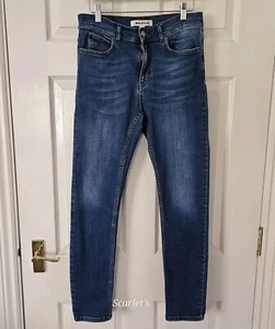 Whistles Jeans Size 29" Straight Leg Blue Denim Inside Leg 28" - Picture 1 of 7