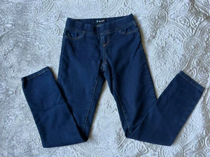 Tractor Girls Blue Skinny Elastic Waist Stretchy Jegging Pant Sz 8 - Picture 1 of 4