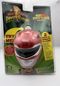 Mighty Morphin Power Rangers sprechender roter Ranger Helm neu 1994 - Bild 1 von 4
