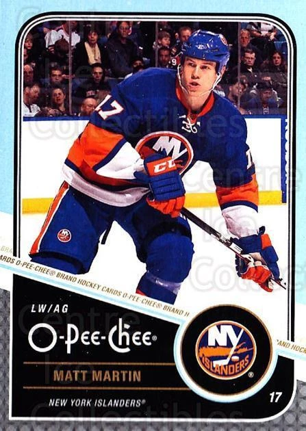 2011-12 O-Pee-Chee #492 Matt Martin - Image 1 of 1