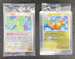 Tarjeta Pokemon Indonesia Ditto Dragonite 119, 124/SV-P Master Ball Promo 151 - Imagen 1 de 5