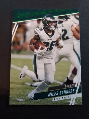 MILES SANDERS 2020 Prestige #90 GREEN Xtra Points PHILADELPHIA EAGLES - Image 1 of 2