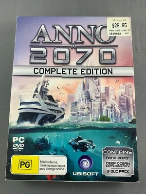 ANNO 2070 Complete Edition PC DVD Game (PG) Ubisoft - Image 1 of 4