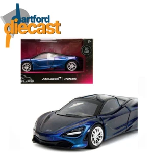 Jada 34660 1/32 McLaren 720S Blue Metallic with Black Top – Pink Slips Series - Picture 1 of 1