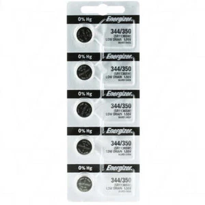 Energizer 344/350TZ-BP5 1.55V 100mAh Silver Oxide Watch Battery (SR1136SW)) - Picture 1 of 1