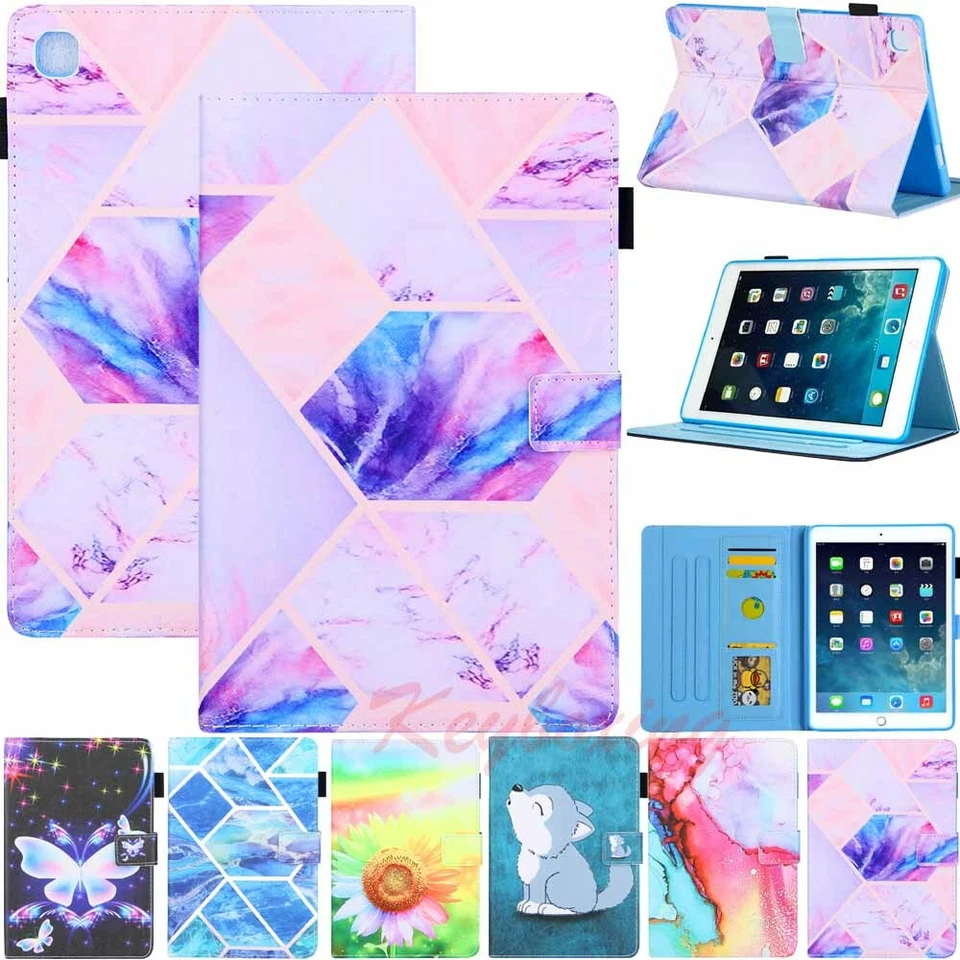 For Samsung Galaxy Tab A 10.1" 8.4" 8.0" A7 10.4" Folio Stand Leather Case Cover - Image 1 of 4