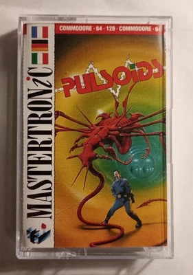 PULSOIDS - RARE Mastertronic - Commodore 64 C64 C128 - TESTED see photos - Image 1 of 4