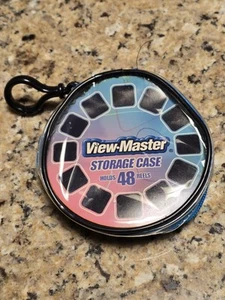 VIEW-MASTER Soft Shell Zippered Storage Case Holds 48 Reels + 8 Reels Bambi EUC - Picture 1 of 9