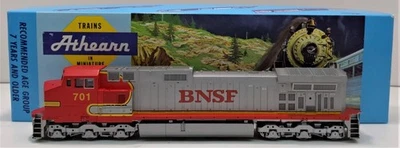 Athearn 4940 HO Scale BNSF C44-9W Powered Diesel Locomotive #701 NIB - Image 1 of 3