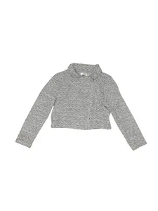 Knit Works Girls Silver Cardigan 6X - Picture 1 of 2