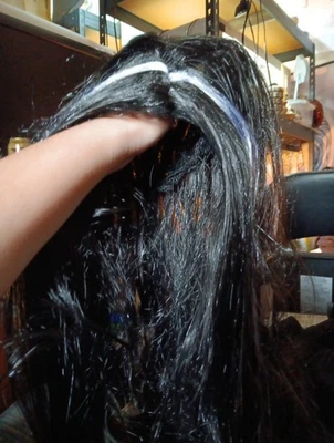 Peluca Larga Barata de Halloween para Mujer Juegos con disfraces Fiesta Disfraz Cabello Sintético Foto 1 de 3