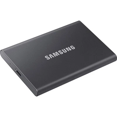 Unidad externa de estado sólido SAMSUNG SSD T7 2 TB USB 3.2 gris (MU-PC2T0T) Foto 1 de 4