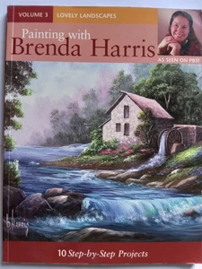 Painting with Brenda Harris Vol. 3 Lovely Landscapes 10 Step by Step Projects - Bild 1 von 2