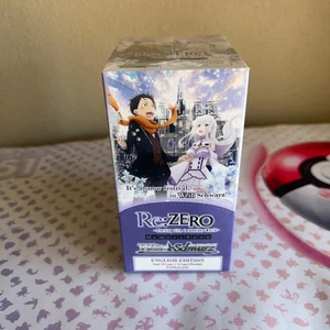Weiss Schwarz Re:ZERO Booster Box Memory Snow English Factory Sealed NEW - Picture 1 of 5