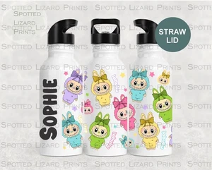 Personalised kids Water Bottle - School Drink Bottle Kids - water bottle - Picture 1 of 2