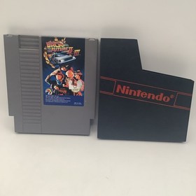 Back to the Future II & III, Nintendo Entertainment System NES 1990 Game/Sleeve