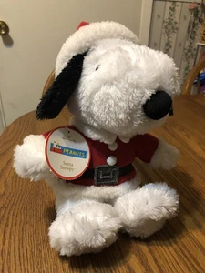 Hallmark Santa Snoopy Stuffie - Foto 1 di 7