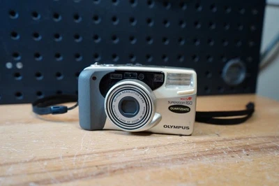 (O) Olympus Superzoom 160 35mm Multi AF Quartz date Camera Works - Image 1 of 4