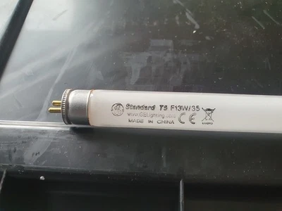 5x 13W T5 21" 531mm Fluorescent Tube Strip Light Bulbs, 835 3500K  White, G5 - Image 1 of 4