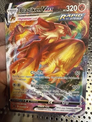 Blaziken VMAX 021/198 Swsh06: Sword & Shield - Chilling Reign Holo - Image 1 of 4