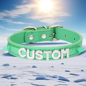 BDSM Gift Spike Studded Rivet BEG Sexy DIY Collar Choker Custom Punk Necklace - Picture 1 of 15