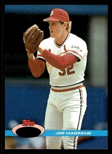 1991 Topps Stadium Club - Joe Magrane #85 No Foil or Gloss Proof Error - Picture 1 of 2